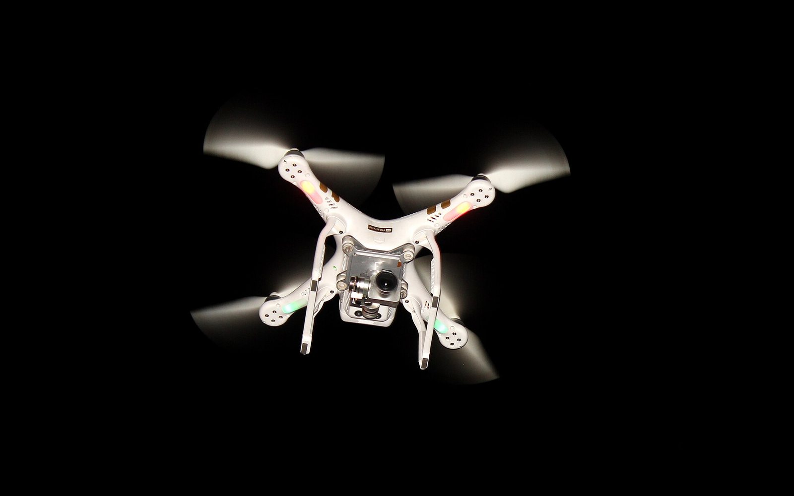 Survey drone in flight